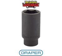 Draper 35519 Draper Expert HI-TORQ Deep Impact Socket 1/2" Sq Dr 32mm