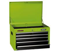 Draper 5 Drawer Tool Chest Green