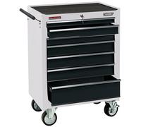 Draper 26" Roller Cabinet (7 Drawer) - White, White
