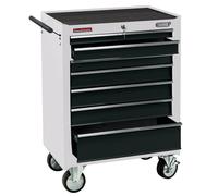 Draper 35744 Roller Tool Cabinet 7 Drawer 26in White each
