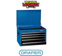 Draper 35746 Tool Chest 5 Drawer 26" 660 x 445 x 430mm Blue
