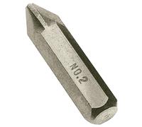 Draper 8mm Hexagon Shank Pozi Impact Screwdriver Bit PZ2 30mm Pack of 1