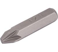 Draper 35996 2800M/PZ No 3 Pozi Type Impact Screwdriver Bit, 8mm , Blue