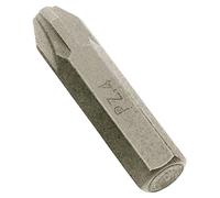 Draper 8mm Hexagon Shank Pozi Impact Screwdriver Bit PZ4 30mm Pack of 1