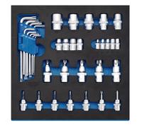 Draper 35PC TX HEX KEY AND BIT SET 63512 Screwdriver Insert Bits and Draper