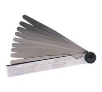 Draper 36174 Imperial AF Feeler Gauge Set, 0.0015"-0.025", 100mm Length, 10 Pieces , Blue