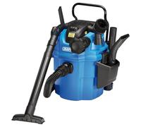 Draper 36313 1500W 18L 230V Wall Mountable Wet and Dry Vacuum Cleaner with Remote Control