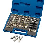 Draper 36631 Expert Oil Sump Plug Kit, 120 Pieces, Blue