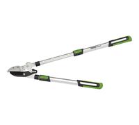 Telescopic Soft Grip Anvil Ratchet Action Loppers with Aluminium Handles