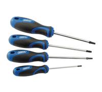 Draper 36851 TX-Star Screwdriver with Soft Grip Handle 4-Piece Set