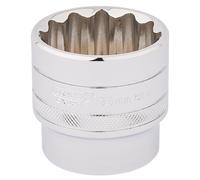 Draper 36mm Hub/Clutch/Gearbox 12 Point Bi-Hex Wrench Socket 1/2" Sq Dr 33594
