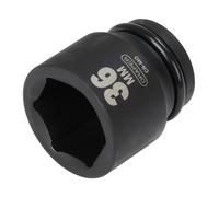 Draper 36mm Impact Socket 3/4"D 6 Point Hexagon Standard Length Hi-TORQ 28777