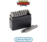 Draper 37333 A - Z Letter Stamp Set 1/8"