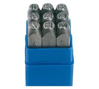 Draper 37337 0-9 Number Stamp Set 3/16 Inch