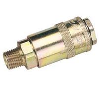 Draper 37833 Bulk 1/4 Male Thread PCL Tapered Airflow Coupling (Sold Loose)