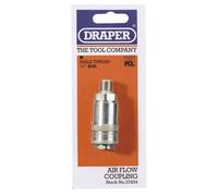 Draper 37834 Packed 1/4 Male Thread PCL Tapered Airflow Coupling