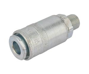 Draper 37834 1/4in Male Thread Pcl Tapered Airflow Coupling each