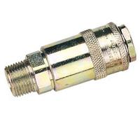 Draper 37835 Bulk 3/8 Male Thread PCL Tapered Airflow Coupling (Sold Loose)