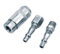 Draper 3 Piece Air Line Coupling Set