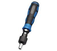 Draper 38124 Reversible Pivoting Ratchet Screwdriver and Bit Set (13 Piece)