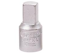 Square Drain Plug Key, 3/8 Sq. Dr., 11mm