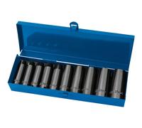 Draper 38369 Expert Hi-Torq Metric Socket Set, 1/2" Square Drive, 10 Pieces
