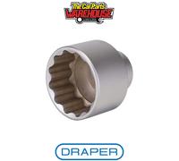 Draper Expert Hub Nut Socket, 3/4" Sq. Dr., 65mm