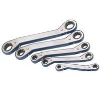 Draper 39226 Expert Offset Metric Ratcheting Ring Spanner Set, 5 Pieces