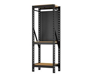 Draper 39683 Bunker 17 Piece Modular 3 Tier Racking With Hardwood Shelving And Pegboards, 750mm
