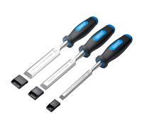 Draper 3PC CHISEL SET 31306 31306 Soft Grip Bevel Edge Wood Chisel Set (3 Piece)