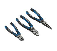 Draper 3PC.HD PLIER SET - BLUE 28033 28033 High Leverage Plier Set (3 Piece)