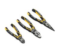 Draper 3PC.HD PLIER SET - YELLOW 28038 28038 High Leverage Plier Set (3 Piece)