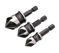 Draper Countersink Bit Set (3 Piece) Pk 1 12430