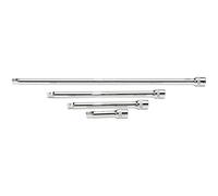 Draper Expert 16765 Extension Bar Set 1/4in Sq. Dr. Polished Chrome (4 Piece) per set