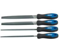 Draper 44962 Soft Grip Engineerfts File Set 200Mm (4 Piece) per set