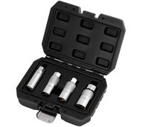 Draper 4 Piece 3/8" Drive Magnetic Spark Plug Socket Set 3/8"