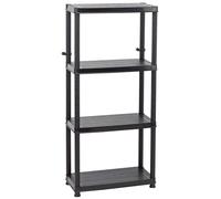 Draper 23230 4 Tier Plastic Shelving Unit each 1