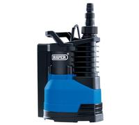 Draper 400W Portable Submersible Water Pump |Max Flow Capacity 9000 l/h Electric Pump | Thermal Overload Protection | Integrated Float Switch |10M Cable Draining Pump| 98917