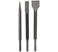 Draper 40405 Expert SDS Plus Chisel Set, 3 Pieces , Blue
