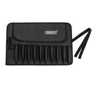 Draper 40767 Expert Heavy Duty 12 Division Tool Roll, Black