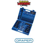 Draper 40850 Screwdriver Socket And Bit Set Blue (70 Piece) per set