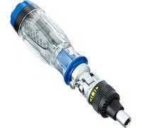 Draper 40855 14-Piece Jointed Ratchet Screwdriver and Bit Set , Blue