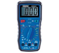 Draper 41818 Manual-Ranging Digital Multimeter, 1 x Test Leads, 1 x Temp Probe