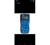 Draper Digital Multimeter With Backlit LCD Screen