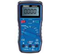 Draper 41820 Auto-Ranging Digital Multimeter 1 X Test Leads 1 X Temp Probe each