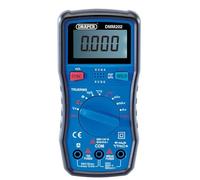 Draper 41820 Auto-Ranging Digital Multimeter 1 X Test Leads 1 X Temp Probe each