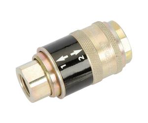 Draper 41879 1/4in Bsp Female Parallel ftSafeflowft Air Line Coupling each 1