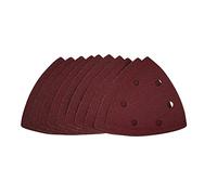 Draper Delta Sanding Sheets with Hook and Loop, 93mm, 120 Grit (Pack of 10)