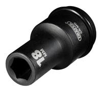 Draper Expert 05050 Expert Hi-Torq® 6 Point Deep Impact Socket 3/4in Sq. Dr. 18Mm each
