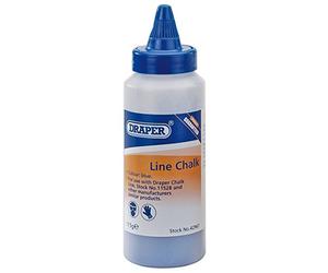 Draper 42967 115G Plastic Bottle of Blue Chalk for Chalk Line